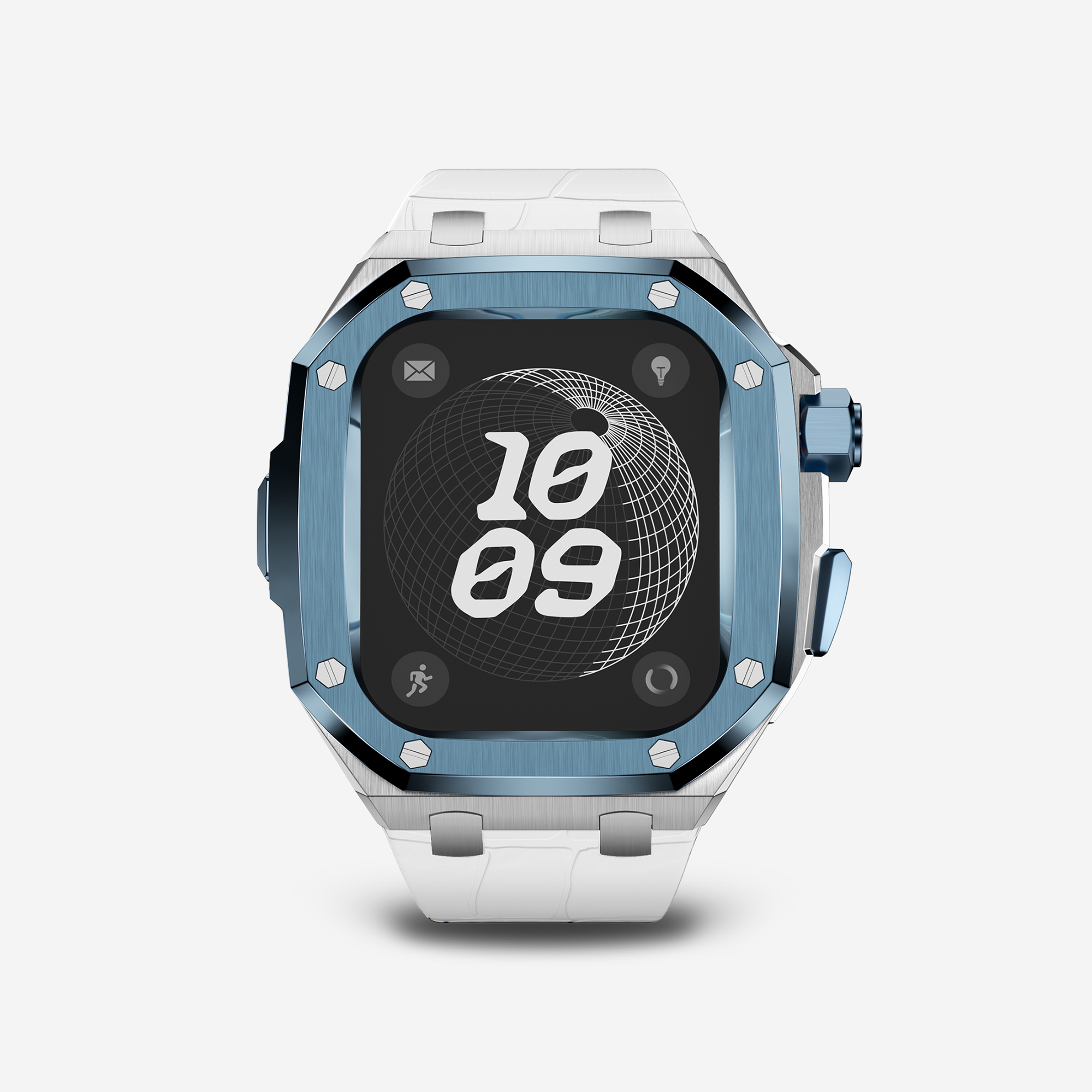 ฟ้า เงิน ขาว