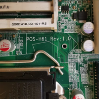 POS-H61 Rev 1.0 Motherboard Kontrol Industri Desktop Bekas Mini-ITX 64 GB Grafis Terintegrasi Saluran Ganda Antarmuka SATA