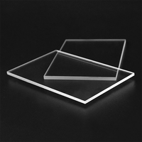 Plaque de fenêtre optique transparente Plaque de saphir d'épaisseur 0.5mm pour port de caméra