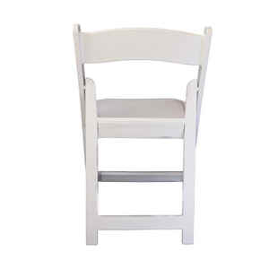 शीर्ष गुणवत्ता वाली थोक फोल्डेबल चेयर वेडिंग इवेंट मेटल विम्बलडन गार्डन कुर्सियां सफेद राल फोल्डिंग चेयर आउटडोर - Product Image 4