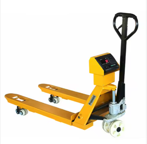 Manueller Paletten hubwagen mit Waage für LKW Paletten heber Waage Paletten hubwagen Gewichts waage 2 Tonnen aus China - Product Image 1