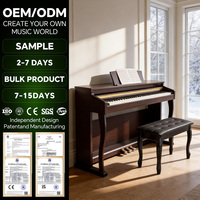 Cost-Effective Wholesale DEMAN XH-8806L Upright 88-Key Hammer Action Digital Piano with 3 Pedals and Case