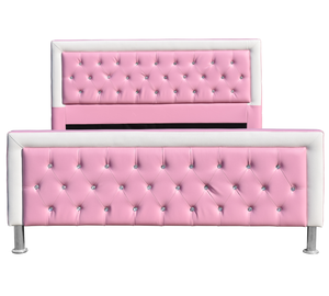 <span class=keywords><strong>Lit</strong></span> en tissu et velours rose <span class=keywords><strong>pour</strong></span> fille, <span class=keywords><strong>lit</strong></span> double de bonne qualité directement à l'usine, style princesse, 2020 - Product Image 3