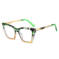 Nouvelles Lunettes Carrées Photochromiques Anti-lumière Bleue Style Européen et Américain, Monture Complète, Verres PC Orange Haut de Gamme pour Hommes