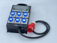 Nouvelle boîte d'alimentation CEE, équipement d'alimentation, 32A 5P 380V 50Hz, boîte d'alimentation, équipement de scène