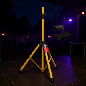 Adjustable 31 To 36 In Pa Dj Tripod <b>Speaker</b> <b>Stand</b> With 35mm Insert 132 Lbs Capacity Essential <b>Speaker</b> Accessories - Product Image 2