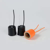 Douilles de lampe en porcelaine étanches E27 à vis 250V pour lampes suspendues