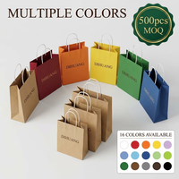 Bolsas de Papel Kraft Pequeñas a Granel con Asas para Manualidades y Ropa Múltiples Usos
