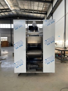 درجة حرارة عالية دوران الهواء الساخن فرن قارورة تعقيم وتجفيف بفرن PLC - Product Image 3