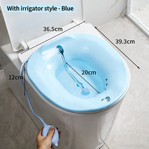 Bassin pliable en plastique résistant à la température pour bain de siège Yoni aux sels <span class=keywords><strong>d</strong></span>'<span class=keywords><strong>Epsom</strong></span>, pour soins post-partum et hémorroïdes, facile à utiliser - Product Image 5