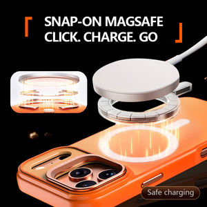 <span class=keywords><strong>เคส</strong></span><span class=keywords><strong>โทรศัพท์</strong></span>แบบแม่เหล็กสำหรับ iPhone 17 Pro / 17 Pro Max พร้อมระบบป้องกันการตกกระแทก ขาตั้งเลนส์ และเคลือบป้องกันรอยนิ้วมือ - Product Image 4