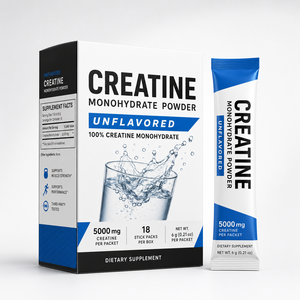 Créatine monohydrate micronisée 5000 mg en poudre en stick avec eau <span class=keywords><strong>de</strong></span> <span class=keywords><strong>coco</strong></span> et betaine pour l'hydratation et la puissance musculaire, marque privée OEM - Product Image 3