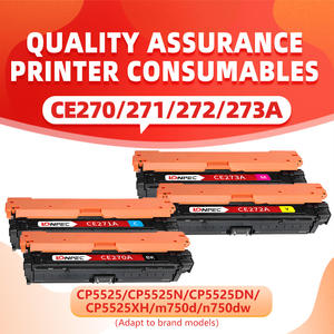 Cartucho de Tóner Compatible con Lonpec 650A, <span class=keywords><strong>CE270A</strong></span>/Bk CE271A/C CE272A/Y CE273A/M para HP Cp5525, 13500 Páginas en Negro/15000 Páginas en Color - Product Image 2