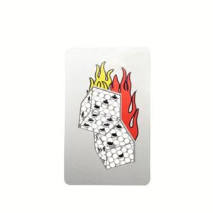 Carte de crédit en métal découpée au laser, carte en métal, broyeur, vente chaude - Product Image 1