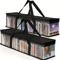 Grenzüberschreitender CD-Handtaschen-Organizer 50x40x30cm Baseballkappen-Buch PVC Wasserdichter Feuchtigkeitsbeständiger Aufbewahrungsbeutel