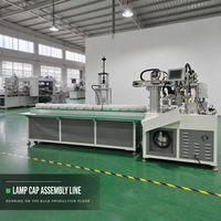 Machine entièrement automatique de fabrication et d'assemblage d'ampoules LED avec garantie d'un an, poids de 660 kg