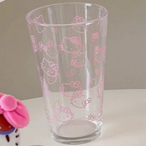 Bicchiere in Vetro con Simpatico Gattino Cartoon per Ragazze, Uso Estivo, Tazza Portatile per Caffè e Dessert da Hotel - Product Image 5