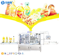 Tout nouveau légume cuisson comestible tournesol huile de noix de coco ligne de production automatique ligne de traitement machine de remplissage de bouteilles