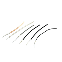 Câble coaxial médical RF mini RF1.37, câble en cuivre blindé solide à 4 conducteurs, 50 ohms, 1000 V, isolation FEP, plage de température -55°C
