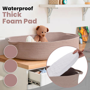 KUYUE Panier à <span class=keywords><strong>langer</strong></span> pour <span class=keywords><strong>commode</strong></span>, paniers pour nouveau-nés, <span class=keywords><strong>table</strong></span> à <span class=keywords><strong>langer</strong></span> portable pour <span class=keywords><strong>commode</strong></span>. - Product Image 4