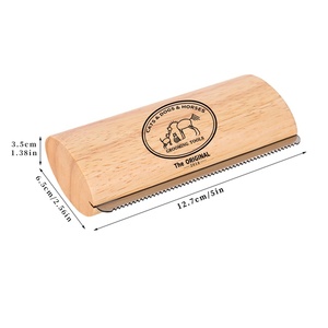 Cepillo de Madera para Aseo de Mascotas, Herramienta Profesional para Eliminar el Pelo de Perros, Gatos y Caballos, Reduce el Pelo Suelto, Removedor de Pelo de Perro - Product Image 6