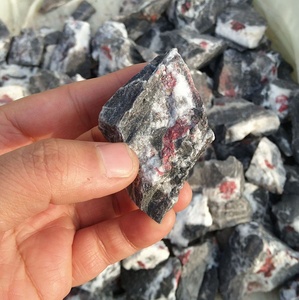 Piedras de cristal para piedra de cinabrio, materia prima natural, venta al por mayor, para curación - Product Image 4