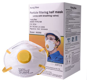 Production de particules Non médical Ce En149 4ply <span class=keywords><strong>FFP2</strong></span> Filtrage Demi-tasse à poussière jetable <span class=keywords><strong>Masque</strong></span> de pont de nez réglable avec carbone - Product Image 3