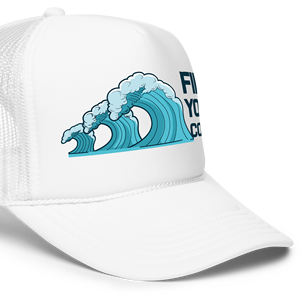 Trouvez votre casquette de camionneur en mousse Coast Wave - Product Image 2