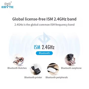 Module Bluetooth Ebyte E104-BT53A1 SMD BT5.2, module sans fil Bluetooth 2.4g GFSK original Silicon Labs' EFR32BG22 - Product Image 6