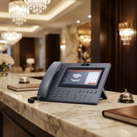Téléphone IP vidéo professionnel V910 Android 12, caméra HD 1080P, écran tactile 7 pouces, 16 comptes SIP, Wi-Fi 5G, PoE, double Gigabit VoIP