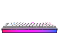 Clavier mécanique filaire JEDEL OEM, prix d'usine, logo personnalisé, 68 touches, éclairage RGB, USB Type-C, clavier de jeu à commutation à chaud pour PC