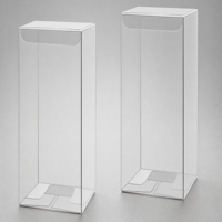 Vente en gros de protège-figurines Funko Pop en PET transparent de 4 pouces, 0,5 mm, avec fond à verrouillage automatique, boîte de présentation pliable transparente, fabrication OEM
