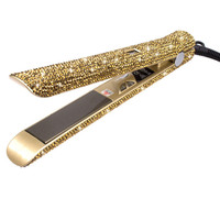 Lisseur de cheveux professionnel en diamant, petit fer plat, meilleur vente, vente en gros,