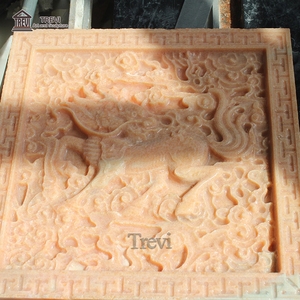 Fabrication de Statues de Sculpture à la main sur mesure, <span class=keywords><strong>pierre</strong></span> 3D mur marbre Dragon <span class=keywords><strong>Bas</strong></span> <span class=keywords><strong>Relief</strong></span> - Product Image 4