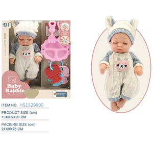 Vente en gros de poupées reborn réalistes en PVC vinyle de 25,5 cm, faites à la main, pour nouveau-nés, unisexes, cadeaux - Product Image 1