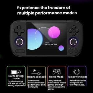 <span class=keywords><strong>AYANEO</strong></span> Pocket AIR Mini Consola de Juegos Portátil con Pantalla LCD de 4.2 Pulgadas y 60Hz, Android 11, Joystick con Efecto Hall, Reproductor de Juegos, Blanco, 2G+32G - Product Image 3