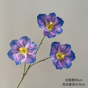 Fleurs artificielles en tulipes Pingping, fleurs en soie imprimées en 3D, décoration de mariage et de maison - Product Image 4
