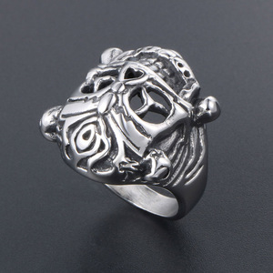 Men's Stainless Steel <b>Skull</b> <b>Ring</b> Animal Shape Fashion Jewelry Gift SA747 - Product Image 3