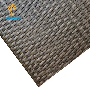 Factory Wholesale Synthetic UV-Resistant Non-Toxic Flat Rattan Resin Wicker Material Used For Weaving Chairs Sofas Sunbed