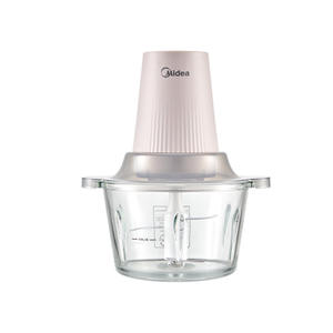 Picadora de carne eléctrica Midea con jarra de vidrio de 1 litro, fácil de operar, para uso doméstico en la cocina. - Product Image 3