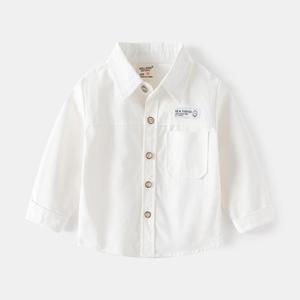 Camisa de Manga Longa em Cor Sólida para Meninos, Versão Casual, Nova Coleção de Outono, Agente de Loja Online, Dropshipping, Camada Base - Product Image 4