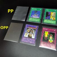 Tcg personnalisé coloré magique manchon de carte en plastique PP matériel protecteur manchons de carte