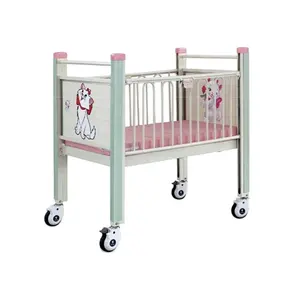 Hospita 2 Part Bed Board Cold Rolled Steel Plate Steel Frame Factory Hospital Medical Care Flat Children Child Bed