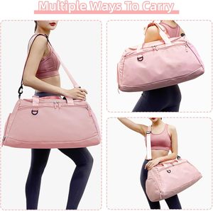 Sac à dos de sport en PU de haute qualité, grande capacité, double épaule, séparation sec/humide, design géométrique, <span class=keywords><strong>fermeture</strong></span> éclair pour l'entraînement au yoga - Product Image 6