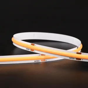 5M Home Decor Static White COB Led Light Strip 3000k Cuttable Led Strip Cob Light Tape APP Remote Control Smart Strip Lights