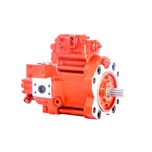 Pompe hydraulique à pistons axiaux variables à double engrenage haute pression K3V112S pour grue - Product Image 1