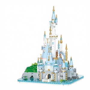 Serie <span class=keywords><strong>Città</strong></span> delle Fiabe Moonlight City Compatibile con Blocchi da Costruzione, Giocattolo Educativo per Bambini, Ornamento in Plastica ABS - Product Image 6