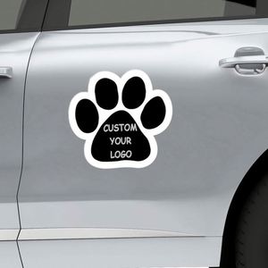 Custom Logo Stickers Advertisement Pvc Fridge Magnet <b>Car</b> Door <b>Decal</b> Brand Magnetic Sign - Product Image 1