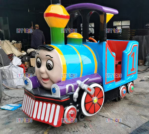 8 posti attrazione giro elettrico sul Set di treno giro sul centro commerciale e casa usato piccolo treno con pista <span class=keywords><strong>per</strong></span> i <span class=keywords><strong>bambini</strong></span> - Product Image 4