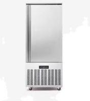 Congélateur commercial vertical à température unique, réfrigérateur à porte simple, grande capacité, refroidissement par air, contrôle numérique, en acier inoxydable